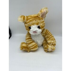 First and Main Kit Kats Plush Orange White Striped Tabby Cat 8 Inch 2014